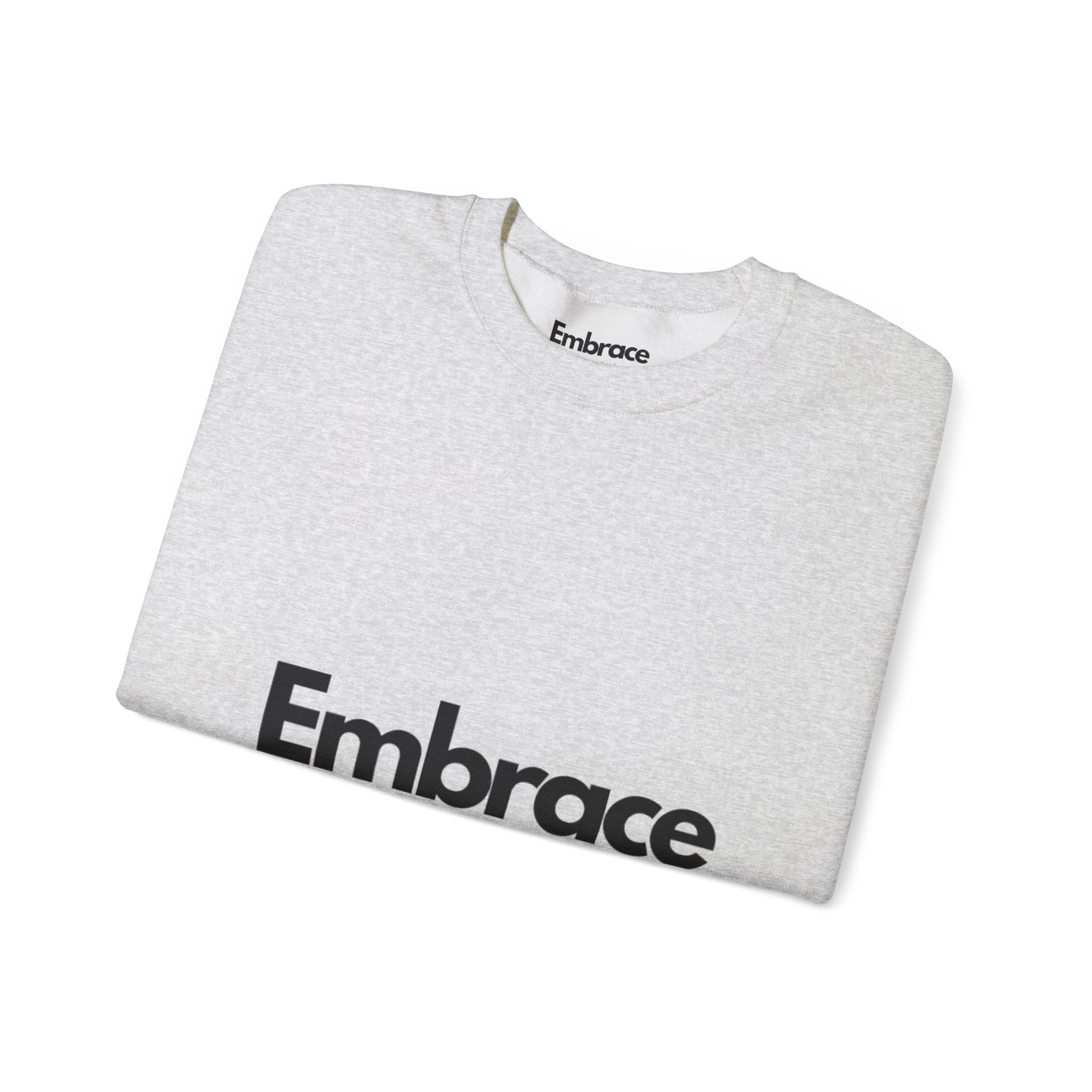 Embrace the Light Unisex Crewneck Sweatshirt - Inspirational Fashion for Comfort and Motivation