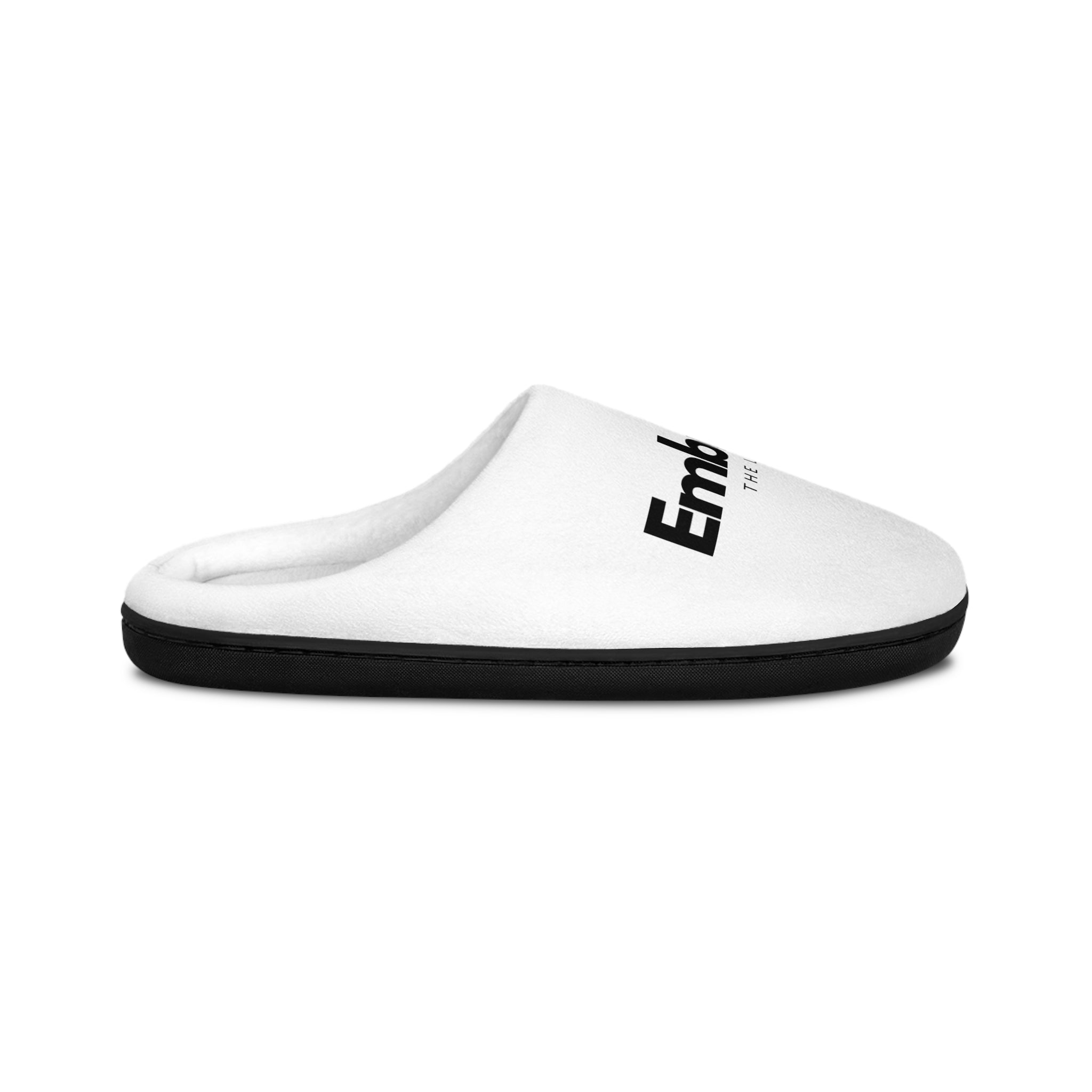 Men's Cozy Indoor Slippers – 'Embrace the Light' Design