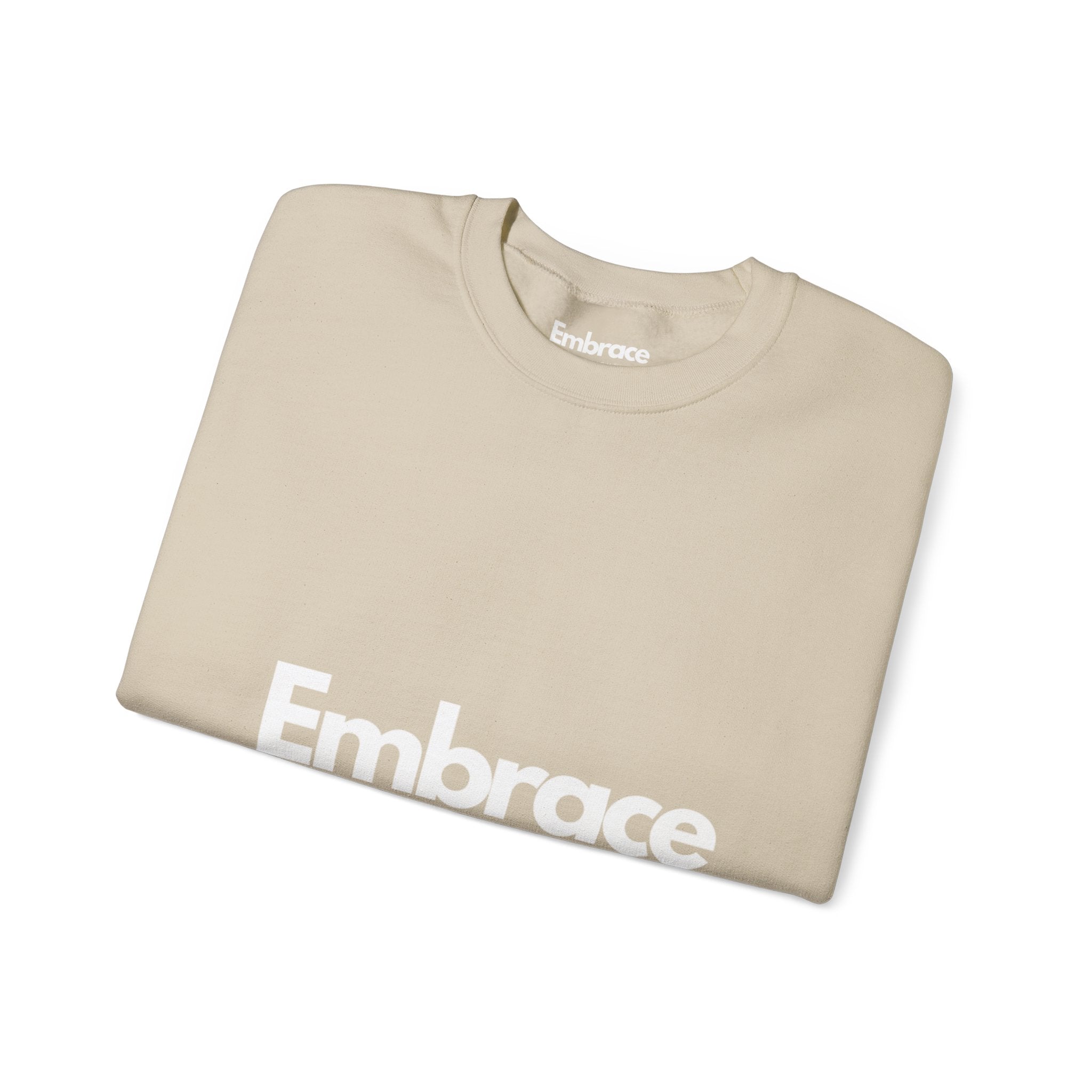 Embrace the Light Unisex Crewneck Sweatshirt - Inspirational Fashion for Comfort and Motivation